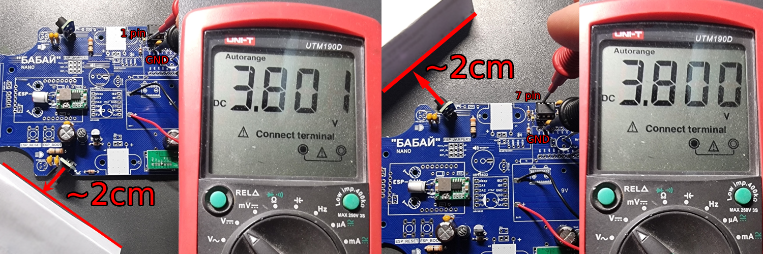 ByByte Nano IR side test sensors