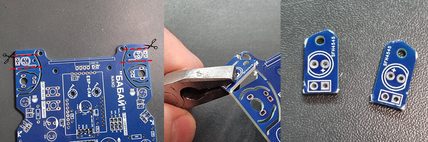 IR LED board prepare